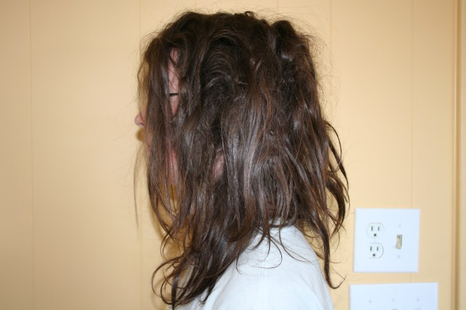 Dreadlock attempt (hey, that's a great name for a band!)